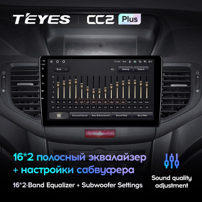 Штатная магнитола Teyes CC2L Plus 2/32 Honda Accord 8 (2008-2012)