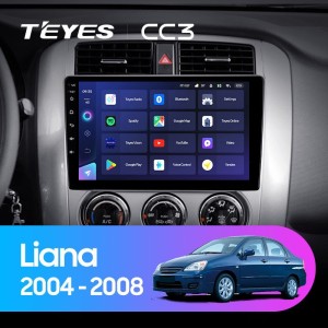 Штатная магнитола Teyes CC3 6/128 Suzuki Liana 1 (2004-2008)
