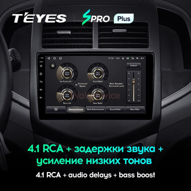 Штатная магнитола Teyes SPRO Plus 3/32 Chevrolet Aveo 2 (2011-2015)