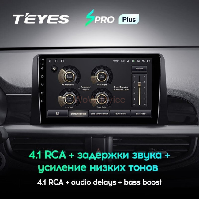 Штатная магнитола Teyes SPRO Plus 3/32 Kia Picanto (2017-2020)