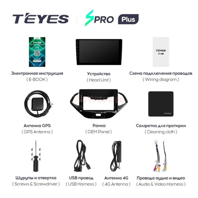 Штатная магнитола Teyes SPRO Plus 6/128 Ford Figo (2015-2018) Штатная магнитола Teyes SPRO Plus 6/128 Ford Figo (2015-2018)