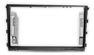 Рамка магнитолы 9.0" (цв.Черный) для HYUNDAI Mistra 2013-2017