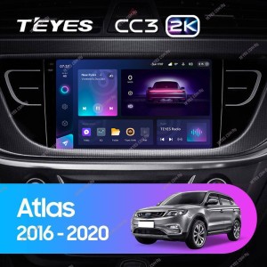 Штатная магнитола Teyes CC3 2K 4/64 Geely Atlas NL-3 (2016-2020)