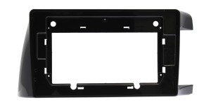 Рамка магнитолы 10.2" (цв.Глянцевый Черный) для TOYOTA Wish 2003-2009 Правый руль / ver.2