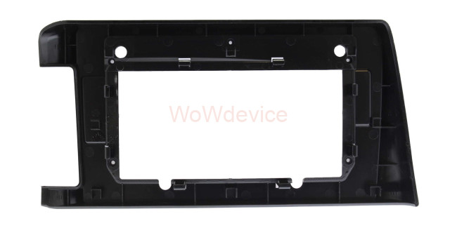 Рамка магнитолы 10.2" (цв.Глянцевый Черный) для TOYOTA Wish 2003-2009 Правый руль / ver.2