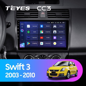Штатная магнитола Teyes CC3 6/128 Suzuki Swift 3 (2003-2010)