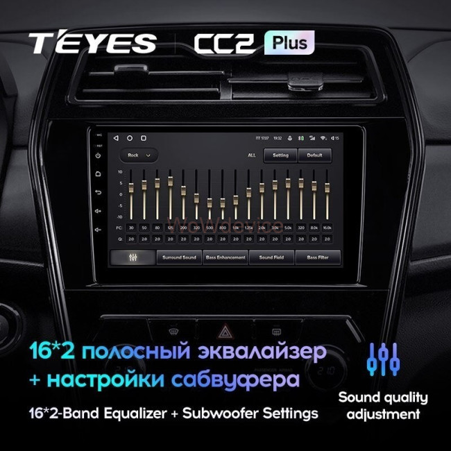 Штатная магнитола Teyes CC2 Plus 4/64 SsangYong Tivoli (2019-2021)