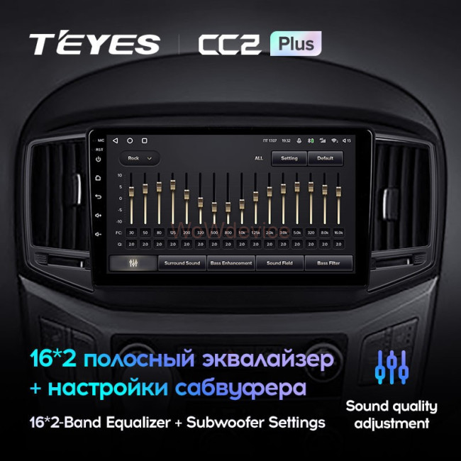 Штатная магнитола Teyes CC2 Plus 6/128 Hyundai H1 2 (2017-2018) Штатная магнитола Teyes CC2 Plus 6/128 Hyundai H1 2 (2017-2018)