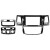 Установочный комплект Teyes для Toyota Fortuner 1 AN50 AN60 (2008-2014) F1