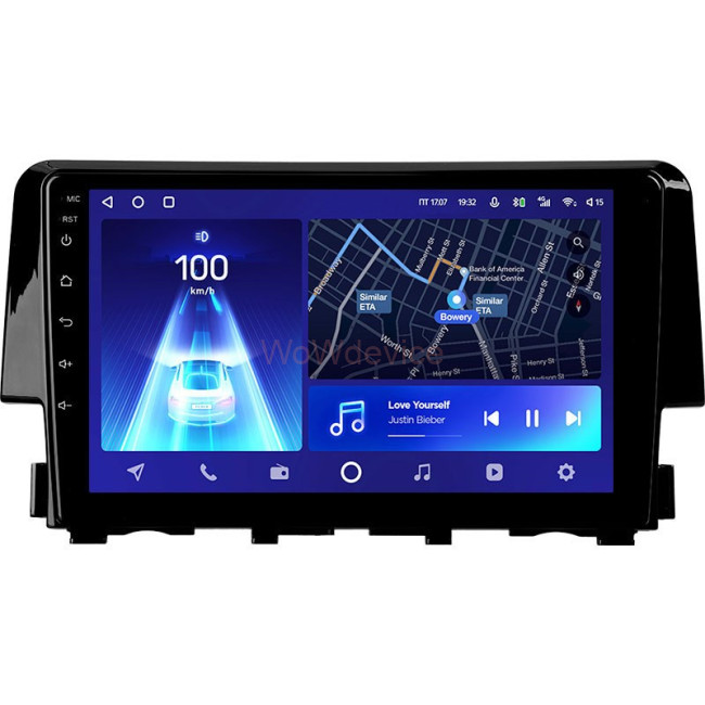 Штатная магнитола Teyes CC2L Plus 2/32 Honda Civic 10 FC FK (2015-2020)