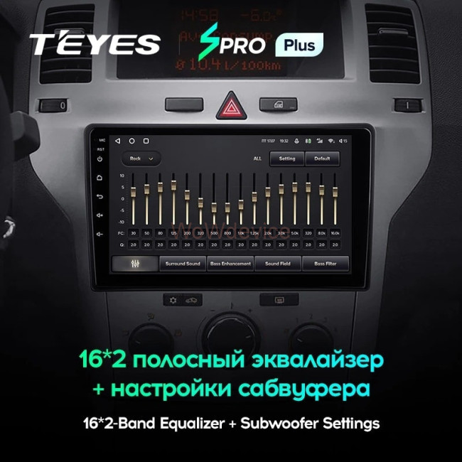 Штатная магнитола Teyes SPRO Plus 3/32 Opel Astra H (2004-2014) F1