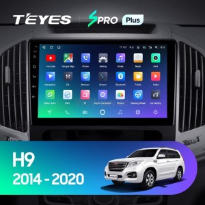 Штатная магнитола Teyes SPRO Plus 6/128 Haval H9 (2014-2020)