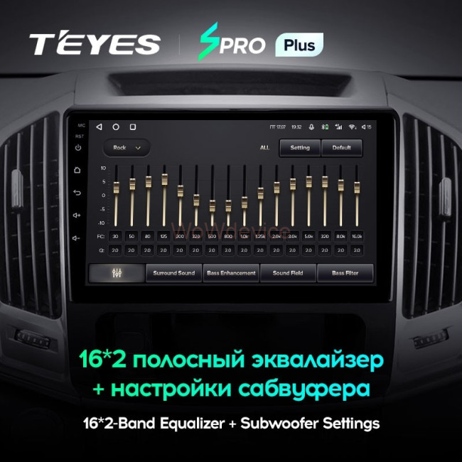 Штатная магнитола Teyes SPRO Plus 6/128 Haval H9 (2014-2020)