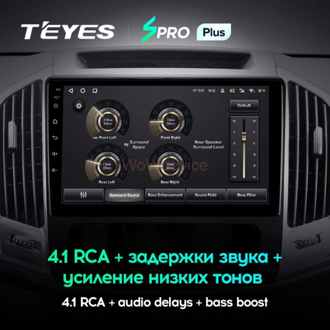 Штатная магнитола Teyes SPRO Plus 6/128 Haval H9 (2014-2020)