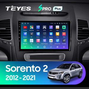Штатная магнитола Teyes SPRO Plus 3/32 Kia Sorento 2 II XM (2012-2021) F3