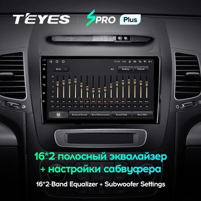 Штатная магнитола Teyes SPRO Plus 3/32 Kia Sorento 2 II XM (2012-2021) F3 Штатная магнитола Teyes SPRO Plus 3/32 Kia Sorento 2 II XM (2012-2021) F3