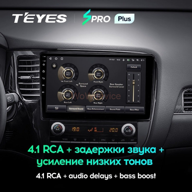 Штатная магнитола Teyes SPRO Plus 3/32 Mitsubishi Outlander 3 (2018-2021) Тип-В Штатная магнитола Teyes SPRO Plus 3/32 Mitsubishi Outlander 3 (2018-2021) Тип-В