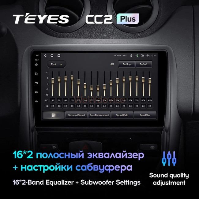 Штатная магнитола Teyes CC2L Plus 1/16 Nissan Terrano (2014-2020) Штатная магнитола Teyes CC2L Plus 1/16 Nissan Terrano (2014-2020)