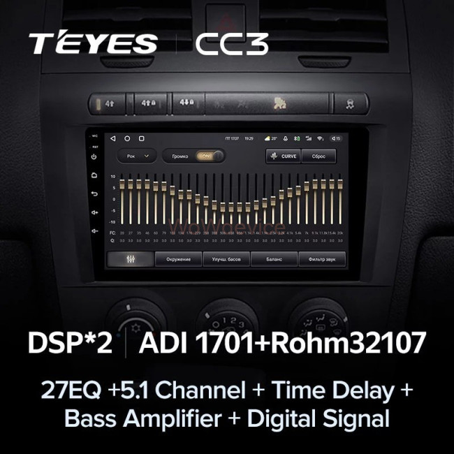 Штатная магнитола Teyes CC3 6/128 Hummer H3 1 (2005-2010) Штатная магнитола Teyes CC3 6/128 Hummer H3 1 (2005-2010)