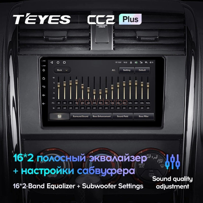 Штатная магнитола Teyes CC2L Plus 2/32 Honda Element YH (2002-2011) Штатная магнитола Teyes CC2L Plus 2/32 Honda Element YH (2002-2011)