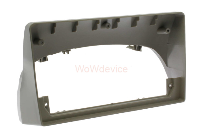 Рамка магнитолы 9.0" (цв.Серый) для FIAT Siena, Palio 1996-2004; Albea 2002-2004; Weekend 2002-2005 Левый руль