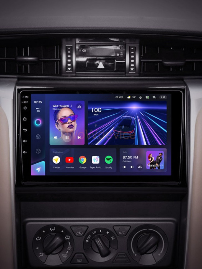 Штатная магнитола Teyes CC3 3/32 Toyota Fortuner 2 (2015-2018)