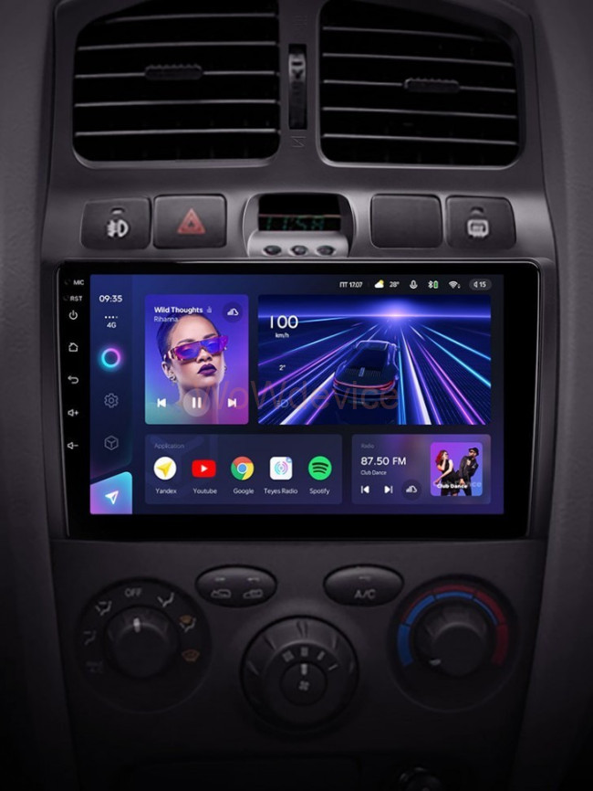 Штатная магнитола Teyes CC3 360 6/128 Hyundai Santa Fe SM (2000-2012) Штатная магнитола Teyes CC3 360 6/128 Hyundai Santa Fe SM (2000-2012)