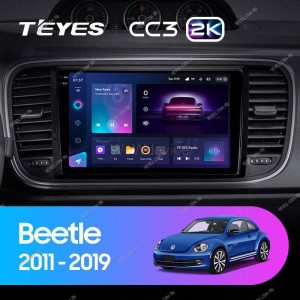 Штатная магнитола Teyes CC3 2K 6/128 Volkswagen Beetle A5 (2011-2019)