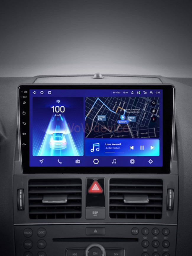 Штатная магнитола Teyes CC2L Plus 2/32 Mercedes Benz C-Class 3 W204 S204 (2006-2011)