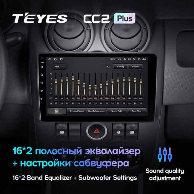Штатная магнитола Teyes CC2 Plus 6/128 LADA largus (2012-2021) Штатная магнитола Teyes CC2 Plus 6/128 LADA largus (2012-2021)