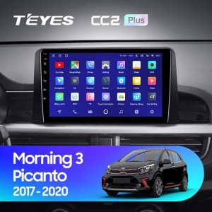 Штатная магнитола Teyes CC2 Plus 4/64 Kia Picanto (2017-2020)