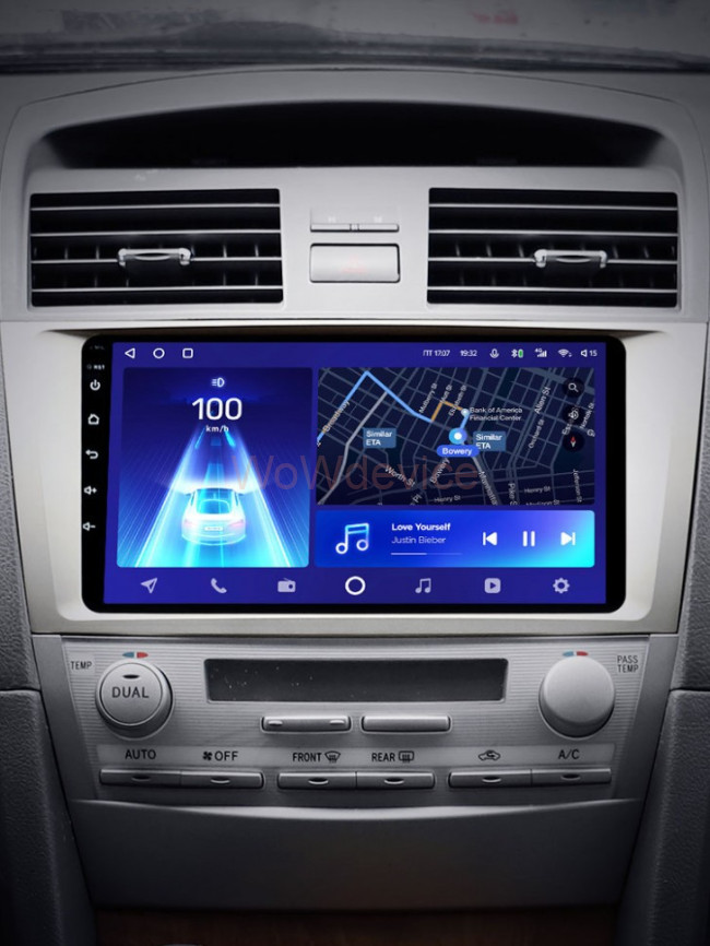 Штатная магнитола Teyes CC2 Plus 6/128 Toyota Camry 6 XV 40 50 (2006-2011) F1