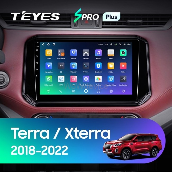 Штатная магнитола Teyes SPRO Plus 6/128 Nissan X-Terra (2018-2022)