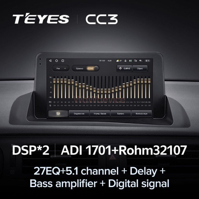 Штатная магнитола Teyes CC3 4/64 Lexus CT CT200 CT200h (2010-2018) Штатная магнитола Teyes CC3 4/64 Lexus CT CT200 CT200h (2010-2018)