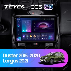 Штатная магнитола Teyes CC3 2K 4/64 Renault Duster (2015-2020)
