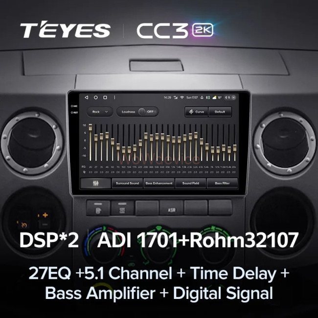 Штатная магнитола Teyes CC3 2K 360 6/128 GAZ Gazelle Next (2013-2021) F3