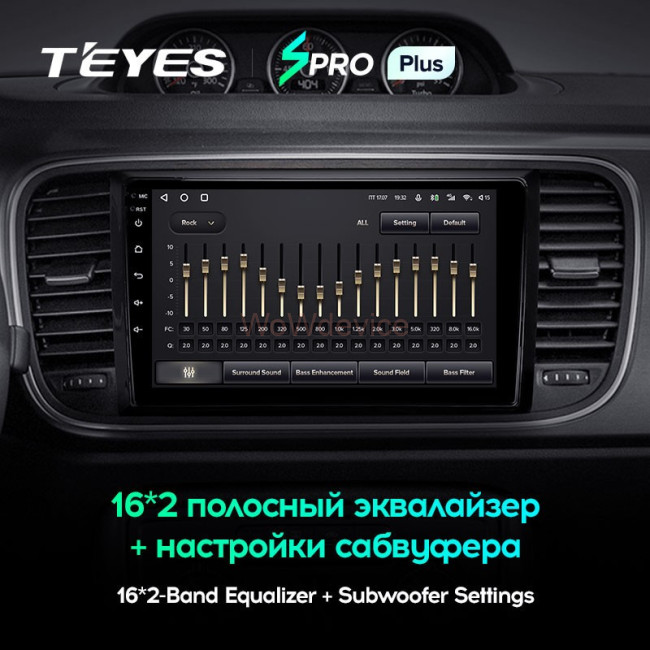 Штатная магнитола Teyes SPRO Plus 4/64 Volkswagen Beetle A5 (2011-2019)