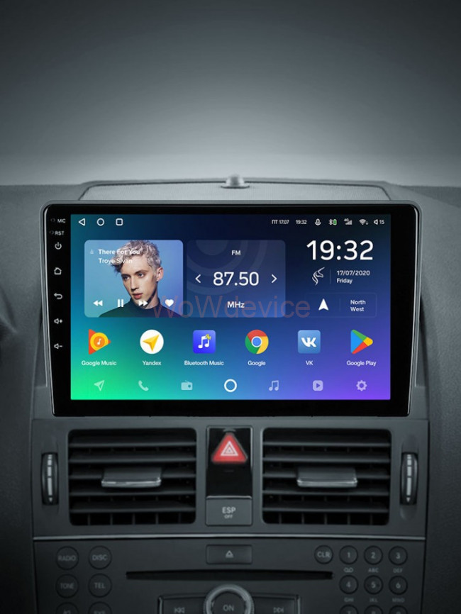 Штатная магнитола Teyes SPRO Plus 6/128 Mercedes Benz C-Class 3 W204 S204 (2006-2011)