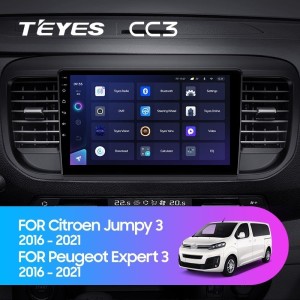 Штатная магнитола Teyes CC3 4/64 Citroen Jumpy 3 SpaceTourer (2016-2021)