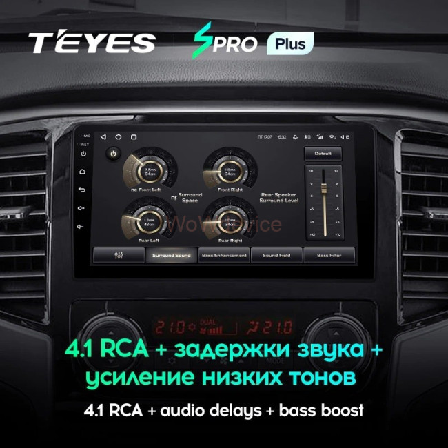 Штатная магнитола Teyes SPRO Plus 3/32 Mitsubishi L200 5 (2018-2020) F1 Штатная магнитола Teyes SPRO Plus 3/32 Mitsubishi L200 5 (2018-2020) F1