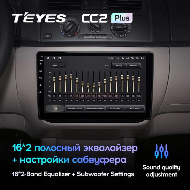 Штатная магнитола Teyes CC2 Plus 3/32 Skoda Fabia (2007-2015) Штатная магнитола Teyes CC2 Plus 3/32 Skoda Fabia (2007-2015)