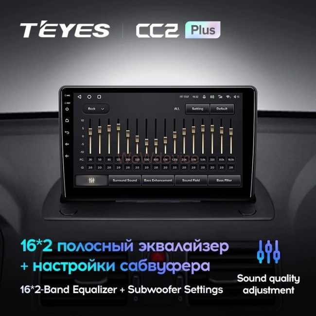 Штатная магнитола Teyes CC2 Plus 4/64 Volvo XC90 Тип-C (2002-2014) Штатная магнитола Teyes CC2 Plus 4/64 Volvo XC90 Тип-C (2002-2014)