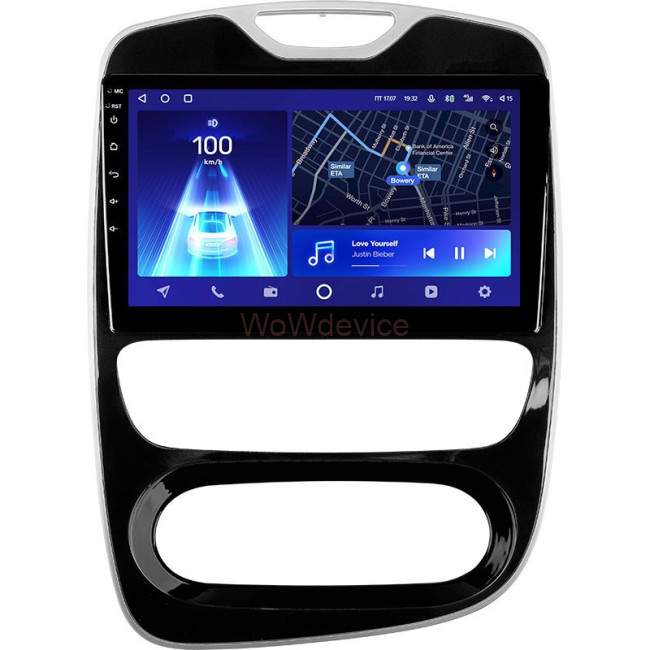 Штатная магнитола Teyes CC2L Plus 1/16 Renault Clio 4 BH98 KH98 (2016-2019)