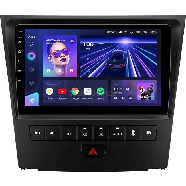 Штатная магнитола Teyes CC3 4/64 Lexus GS300 350 400 430 450h 460 (2004-2011)