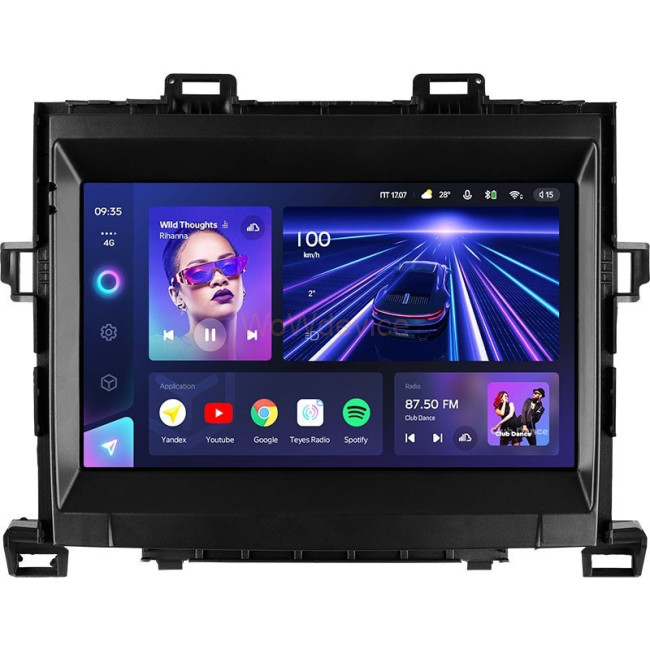 Штатная магнитола Teyes CC3 6/128 Toyota Alphard H20 (2008-2014)