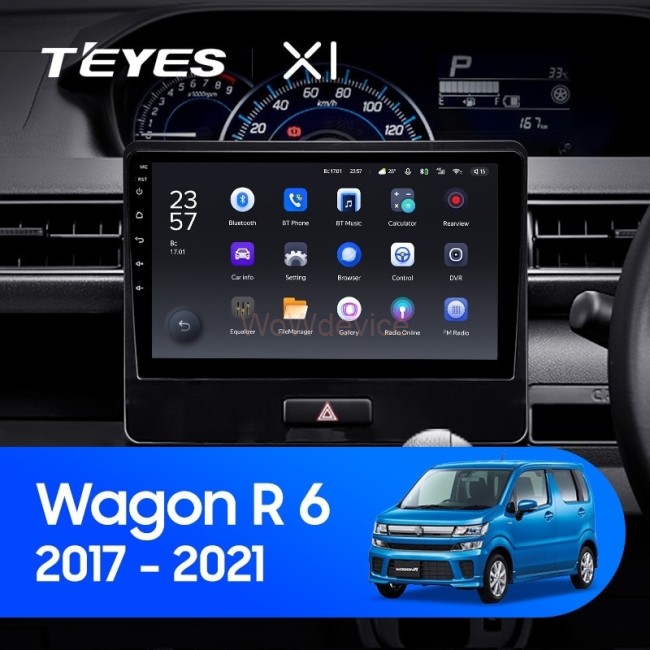 Штатная магнитола Teyes X1 4G 2/32 Suzuki Wagon R VI (2017-2021)