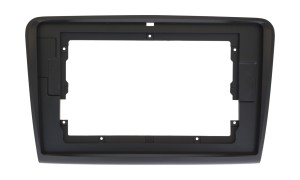 Рамка магнитолы 10.2" (цв.Черный) для SKODA SuperB 2008-2015