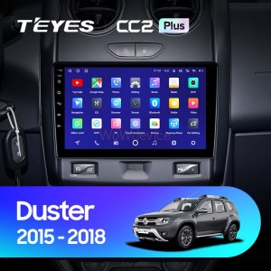 Штатная магнитола Teyes CC2L Plus 1/16 Renault Duster (2015-2018)