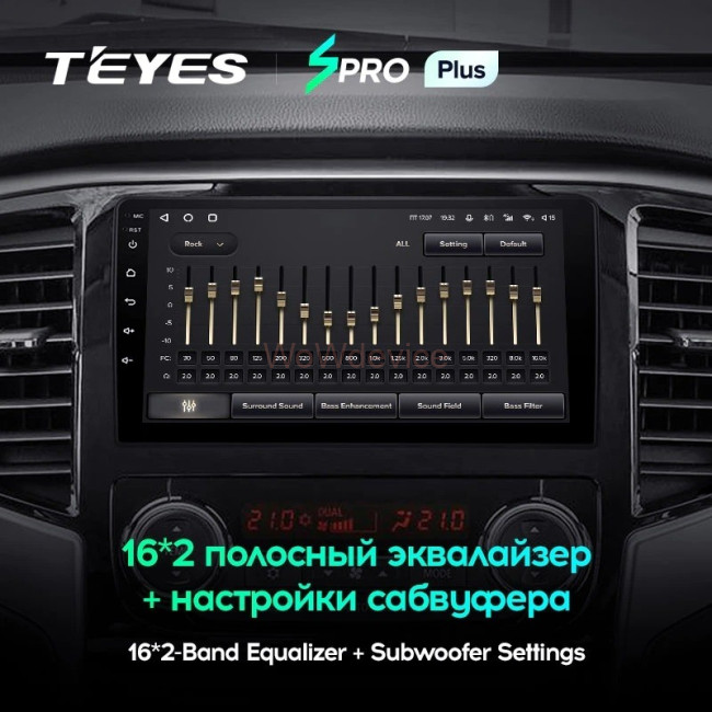 Штатная магнитола Teyes SPRO Plus 6/128 Mitsubishi L200 5 (2018-2020) F1 Штатная магнитола Teyes SPRO Plus 6/128 Mitsubishi L200 5 (2018-2020) F1