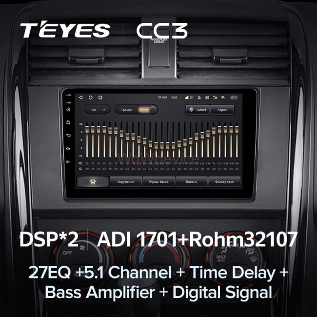 Штатная магнитола Teyes CC3 6/128 Honda Element YH (2002-2011) Штатная магнитола Teyes CC3 6/128 Honda Element YH (2002-2011)